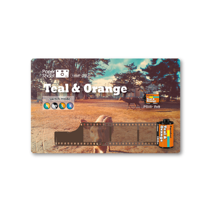 濾鏡卡 -Teal & Orange