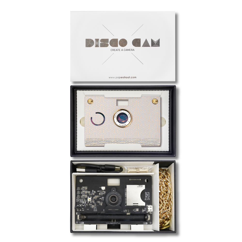 【20MP】:: Disco Cam 相機精裝盒(附金屬背帶) ::