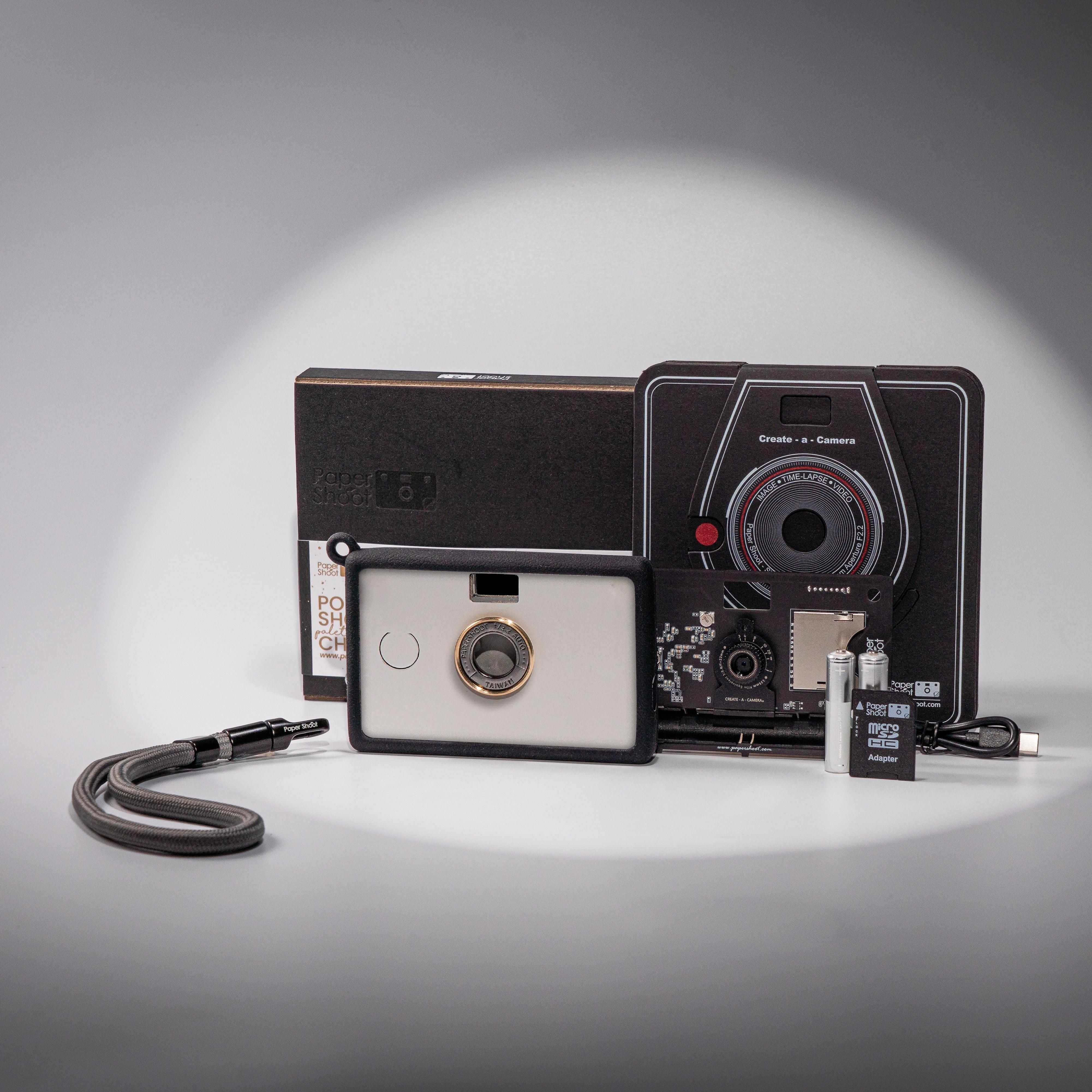 Paper Shoot Camera – AURA 20MP Digital Film-Style Camera